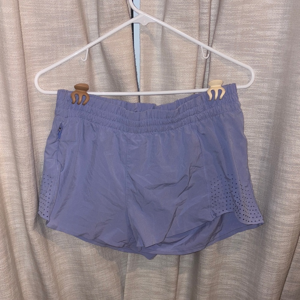 Athleta Periwinkle Athletic Shorts